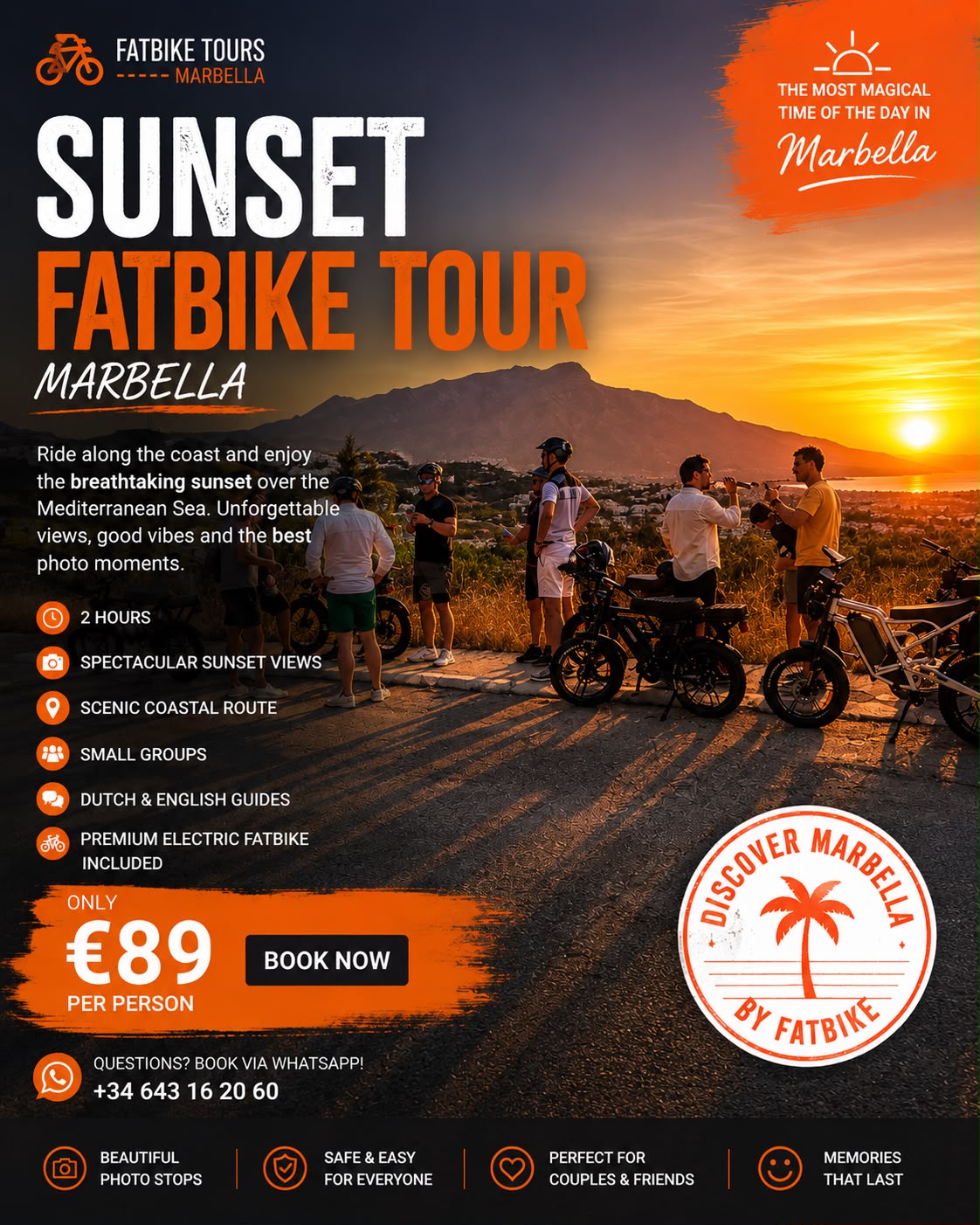 Sunset Fatbike Tour Marbella